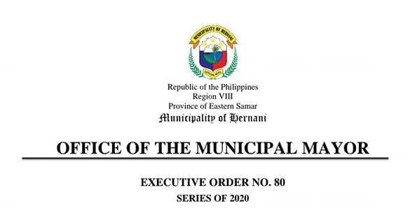 Executive Order No. 80